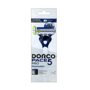 Бритвенный станок одноразовый с 5 лезвий+ 1лезвие-триммер    DORCO КОРЕЯ, РЕСПУБЛИКА