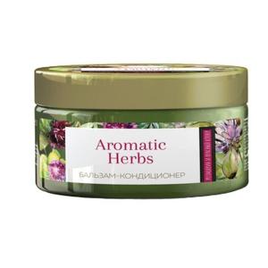 Бальзам-кондиционер для волос AROMATIC HERBS укрепление сильные и блестящие розмарин, красный перец Romax