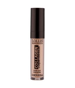 Консилер для кожи вокруг глаз LOLLIS с коллагеном Collagen Concealer 03 Меркер Косметика