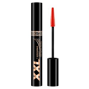 Тушь для ресниц XXL LUXVISAGE Коричневая эффект накладных ресниц