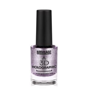 Лак для ногтей LUXVISAGE 3D Holographic 708 Лиловый турмалин