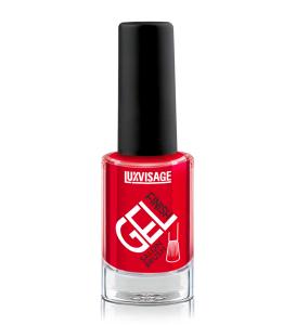 Лак для ногтей GEL finish LUXVISAGE красный 7 красный 