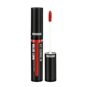 Жидкая губная помада LUXVISAGE MATT TATTOO NO TRANSFER 12H 109 Classic Red