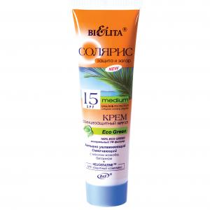 Крем солнцезащитный Солярис SPF 15 Eco Green 100 мл Белита/20/ОПТ