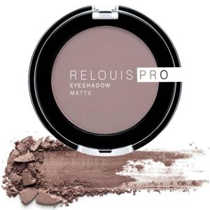 Тени для век PRO EYESHADOW MATTE Relouis бежевый 15 taupe матовые
