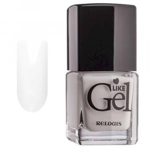 Лак для ногтей с гелевым эффектом "Like Gel" тон 08 Заснеженные Альпы Relouis/6/ОПТ