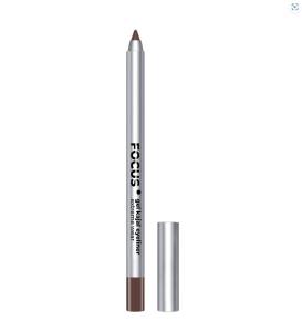Карандаш-каял для глаз гелевый FOCUS extreme wear тон 02 Brown/LUXVISAGE