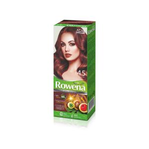 Крем-краска для волос Rowena soft silk тон 4.5 безаммиачная  экстракт рябины , масло ши , экстракт алое . ACMEcosmetics