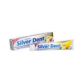 Паста зубная SILVER DENT Экстра отбеливание с лимоном 100 гр Модум/50/ОПТ