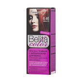 Краска стойкая с витаминами для волос Belita сolor №  6.46 Махагон /Белита-М /16/ОПТ