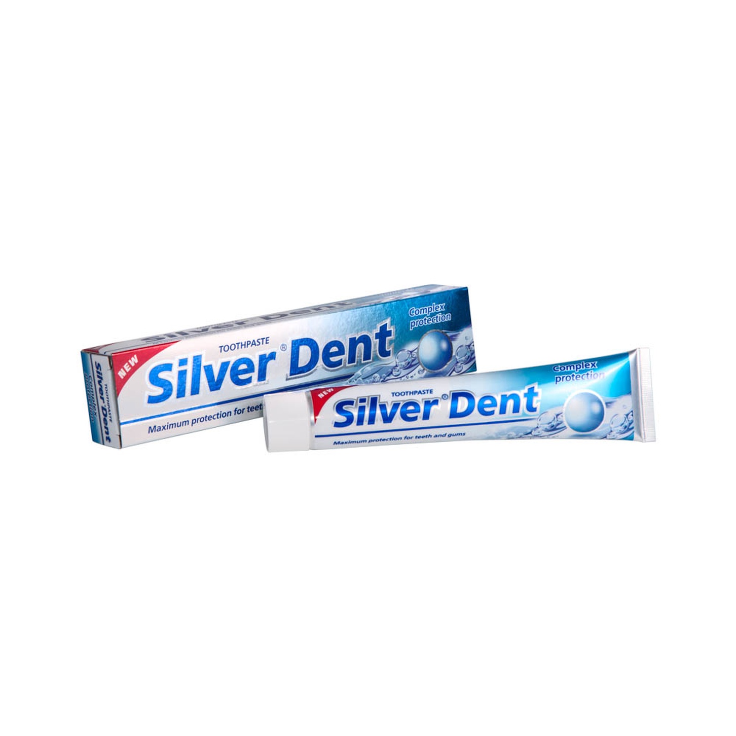 Паста зубная SILVER DENT Комплексная защита 100 гр Модум/50/ОПТ