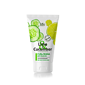 Гель-пенка для умывания Lime&Cucumber увлажняющая для всех типов кожи 150мл Белорэк/24/ОПТ